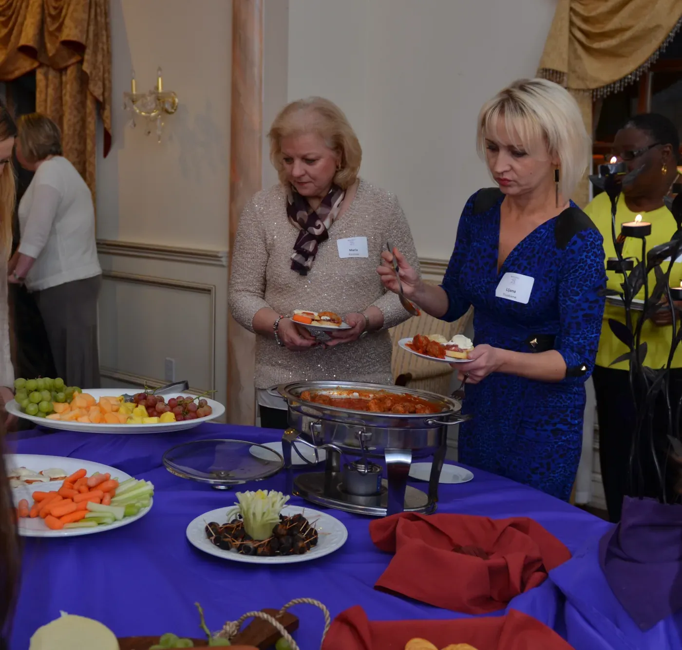 Food and celebration for our caregivers