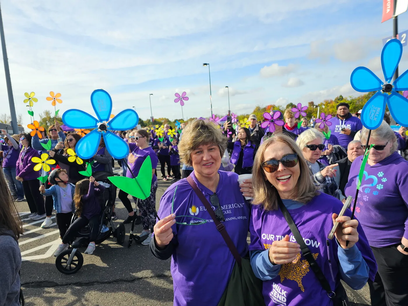 Walk to End Alzheimer's event day