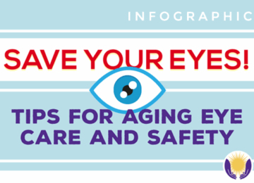 Save your Eyes! Tips for Aging Eye Care and Safety (Infographic)