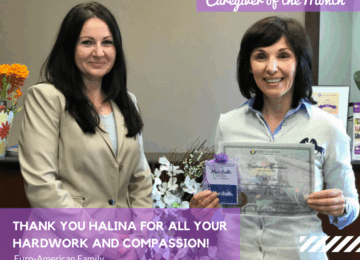 Caregiver of the Month: Halina Adas