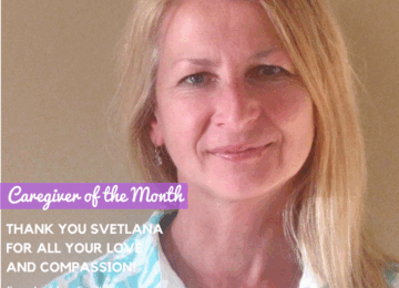 Svetlana Reshetnyak – May Caregiver of the Month!