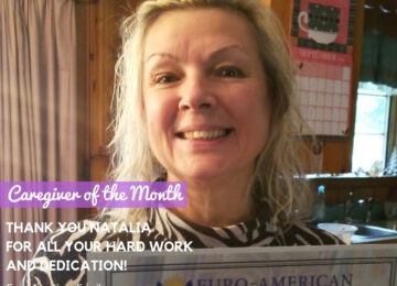 Natalia Petrachkevitch – August Caregiver of the Month