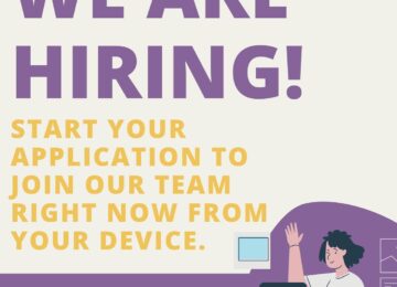 We Are Hiring!