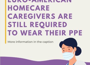 Caregivers Are Still Required To Wear Their PPE